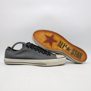Converse John Varvatos Limited Edition Men's Size 10 Gray Low Top Multi Eyelet